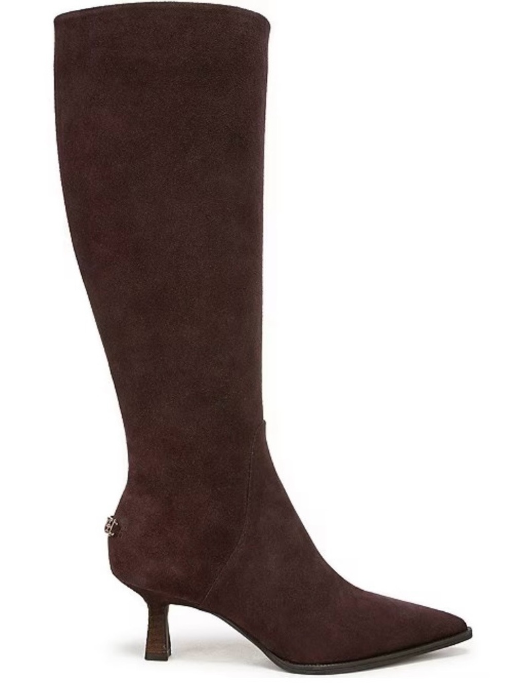 NEW Circus NY by Sam Edelman Yulia Tall Kitten Heel Suede Boots 9 Wide Calf - Picture 5 of 16